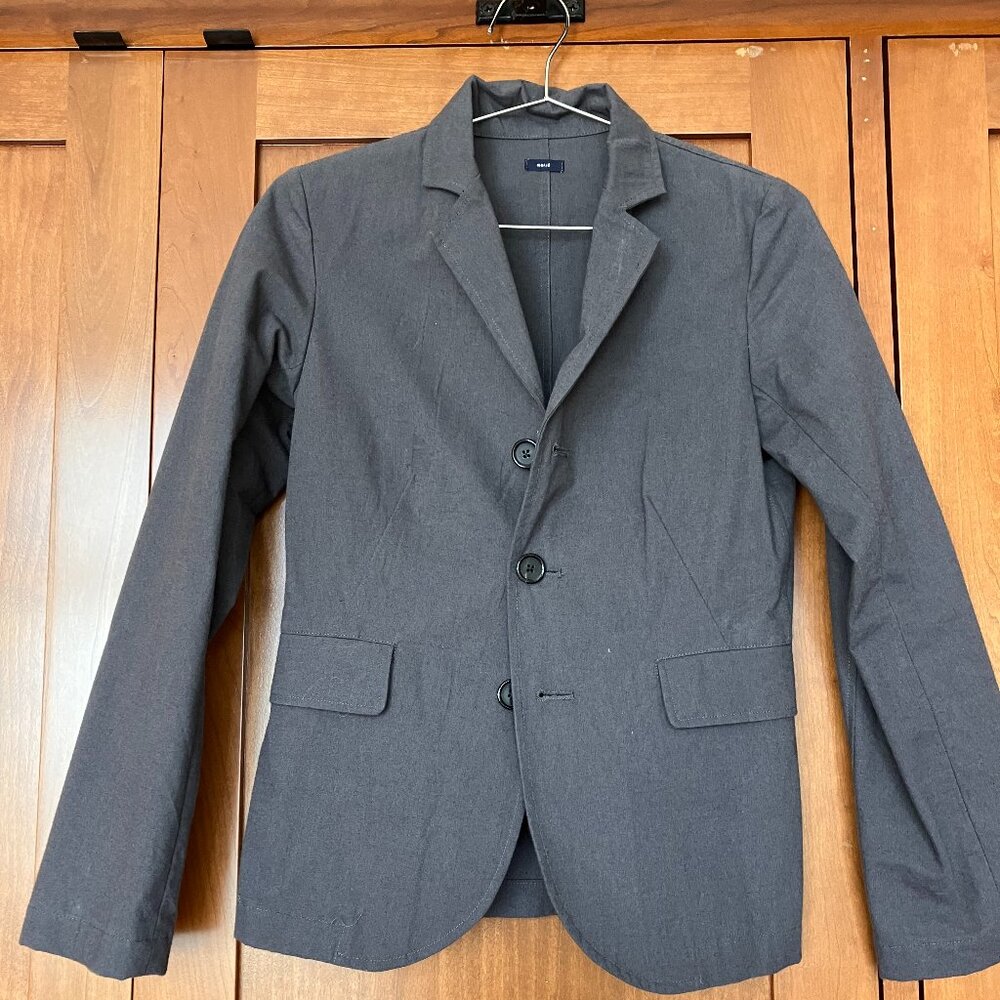 Beautiful Makiē Gray, Cotton Blazer